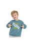 Basic Sweatshirt Slim Fit Ocean Play Like You 7-8 Years - 2