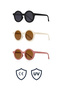 Children's Sunglasses with Uv400 Protection 3-Piece Opportunity Set