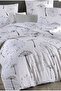 Ranforce Arabella Double Duvet Cover Set 100% Cotton |   Without Sheets