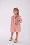 Collar Detail Long Sleeve Buckled Dress - 6