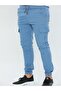 Lycra Cargo Pants with Elastic Waist and Legs - 2