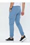Lycra Cargo Pants with Elastic Waist and Legs - 3