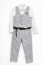 9-14 Years Old Boy's Vest Suit Stylish Combination-11 Y - 2