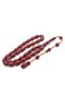Ahmet Emin Made Ottoman Model Large Size Cherry Squeeze Amber Prayer Beads - 3