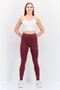 Women Sportswear Fit Outdoor Tights, Maroon - 3