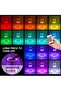 LED Crystal Diamond Table Lamp Dimmable 16 Colors RGB Remote Control USB Charging - 5
