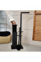 Movable Wc Set Square Matte Black Kbw-871Mb - 5