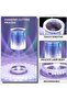 LED Crystal Diamond Table Lamp Dimmable 16 Colors RGB Remote Control USB Charging - 2