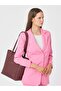 Tote Genuine Leather Women's Shopping Arm and Shoulder Bag - 2