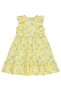 Lemon Patterned Dress for 6-9 Years - Yellow - 2