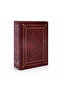 100 Pieces 10X15Cm Leather Look Claret Red Photo Album