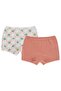 Civil Girl's Flower 2-Piece Boxer Set |   Lycra Single Jersey Printed |   School Nursery and Daily Use - 2