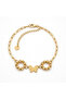 Butterfly Detailed Paperclip Chain Dorical Steel Bracelet - 2