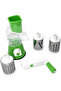 Manual Tabletop Drum Cheese Grater, 3 In 1 Rotary Shredder Slicer Grinder - 2