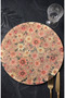 Premium Double-Sided Digital Printing Straw Jute Supla-Plastic Filled Heat Resistant American Serving Tray - 3