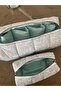 2-Piece Set Makeup and Hair Styling Bag with Compartments