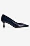 Women's Stiletto Pointed Toe Heeled Shoes Luma Navy Blue - 3