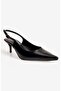 Women's Stiletto Pointed Toe Heeled Shoes Elira Black - 5