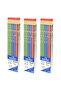 Triangular Stripe HB Pencil with Eraser, Smooth, Break-Resistant For School & Office - 36 pcs