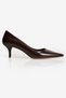 Women's Stiletto Pointed Toe Heeled Shoes Elva Brown - 3