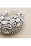 Special Series Baguette Zircon Stone Steel Hoop Earrings - 2