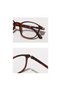 Computer Glasses, U, Round - Reflex PC (6635) - Transparent/Brown - 4
