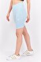 Women Sportswear Fit Pull On Training Shorts, Turquoise - 4