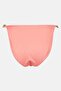 Women Chain Detailed Pull On Bikini Bottom, Pink - 2