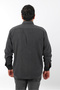 Plus Size Anthracite Plain Fleece Lumberjack Men's Shirt (Btl-7118-Tss) - 2