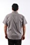 Short Sleeve Plaid Cotton Men's Shirt Kk-8070-Tss - 3