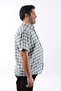 Short Sleeve Plaid Cotton Men's Shirt Kk-8061-Tss - 6