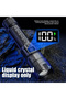 P50 High Strong Power Led Flashlights 300000LM Tactical Torch with Display Light USB Charging Campin - 3