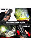 S384-A High Strong Power Led Flashlights 300000LM Tactical Torch with Display Light USB Charging Cam - 2