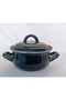 16 cm Mini Baby Black Enamel Baby Food Bowl Gets 5 Eggs Sauce Pot - 6