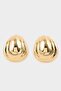 Women's Half Hoop Earrings H0836Axns - 3