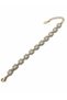 Xuping Zircon Bracelet Steel Zircon Square Stone Non-Tarnish Anti-Allergic Gold Color - 3