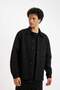 Regular Fit Quilted Long Sleeve Shirt Jacket B5935Ax24Sp - 4