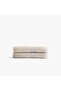 Aya Linea Series 2-Piece Towel Set Beige, 100% Aegean Cotton, Striped Border