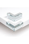 10 Pieces Baby Kids Safety Drawer Cabinet Door Lock 16 Pieces Silicone Coffee Table Corner Protector - 2