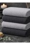 Private 100% Cotton Set of 4 50x90 Hand & Face Towels - 3