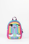 .Rainbow Patterned Girl's Kindergarten Bag - 2