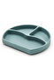 Green Silicone Plate - Vacuum Base, Bpa Free - 2