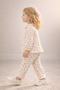 Girl's Muslin Fabric Floral Patterned Set – 100% Cotton, Comfortable and Stylish - 4