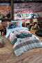 Single Young Boy Duvet Cover Set Race - 2