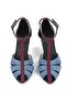 Princess Women's Classic Heeled Shoes Blue Suede - 7