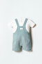 Baby Boy Green Shorts Set - 4