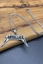 Stainless Steel Medallion Metallica Silver Color Glossy Anti-Tarnish Steel Pendant Unisex Necklace - 3