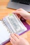 Accumulation Agenda - Budget Planner Wallet - Transparent Purple - 4