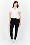 Women Skinny Fit Plain Stretchable Jeans, Black - 4