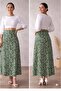 Women's Viscose A-Line Long Length Zippered Skirt